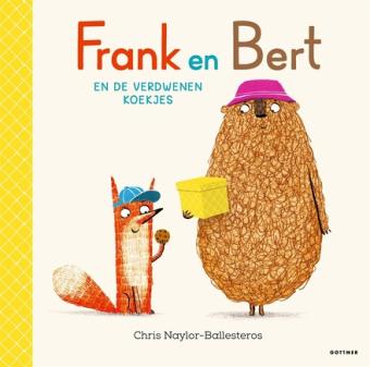 Cover van boek Frank en Bert en de verdwenen koekjes