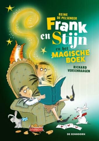 Cover van boek Frank en Stijn en het magische boek